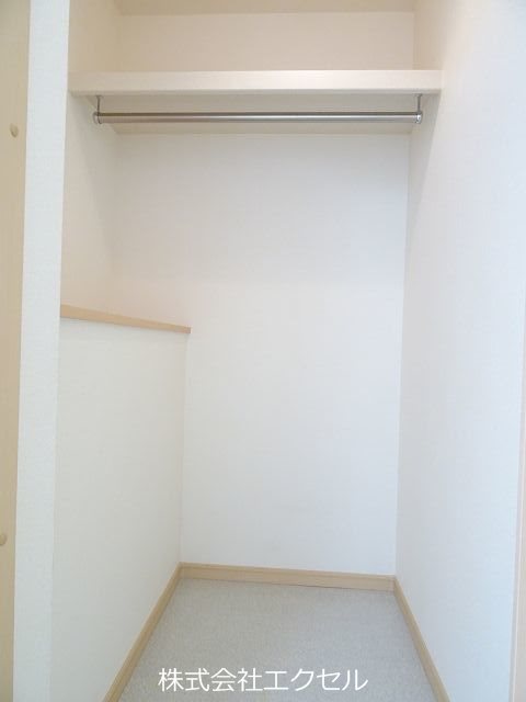 収納　ウォークインクローゼットです。