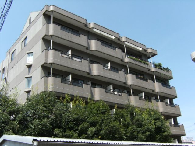 建物外観　豊田市の中心部にあるマンション