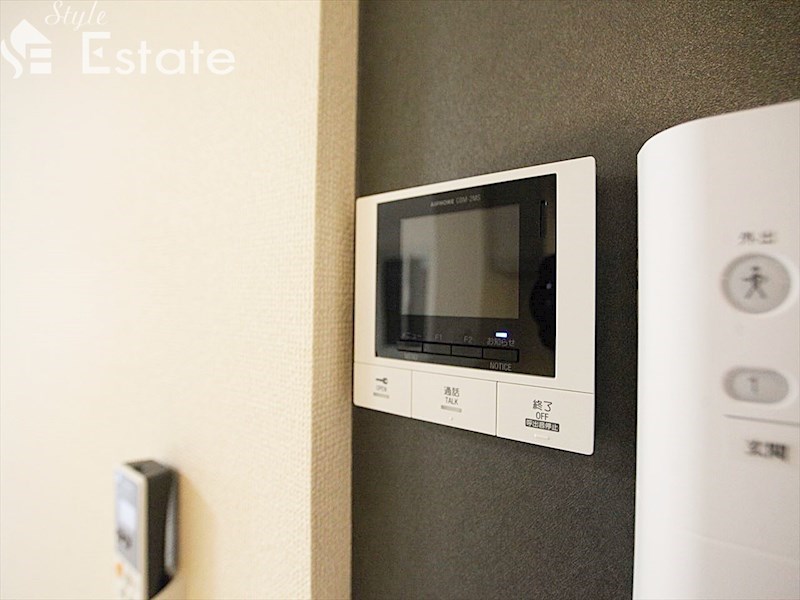 セキュリティ　モニター付きインターホン