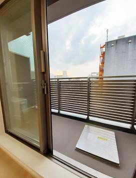 バルコニー　★洗濯物を干すスペース充分に取れます★