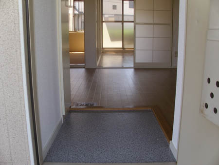 玄関　ゆったりとした玄関です