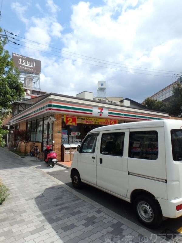 コンビニ　セブン*イレブン大阪松崎町４丁目店（コンビニ）まで480m
