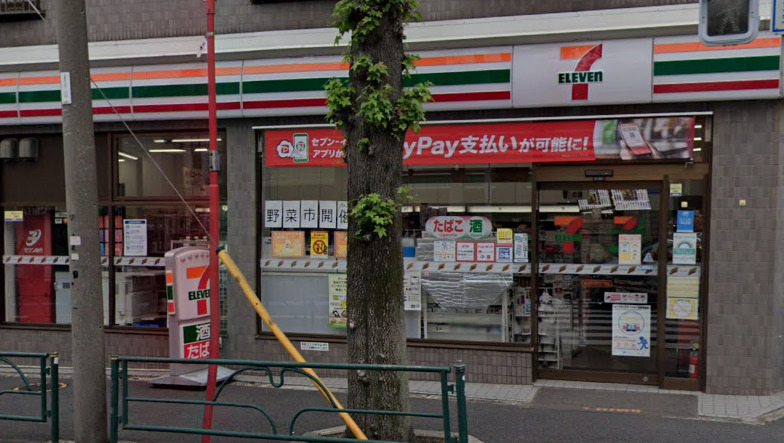 コンビニ　セブンイレブン 世田谷代沢3丁目店（コンビニ）まで414m