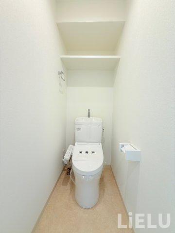 トイレ　同シリーズ物件のモデルルームになります※現況優先
