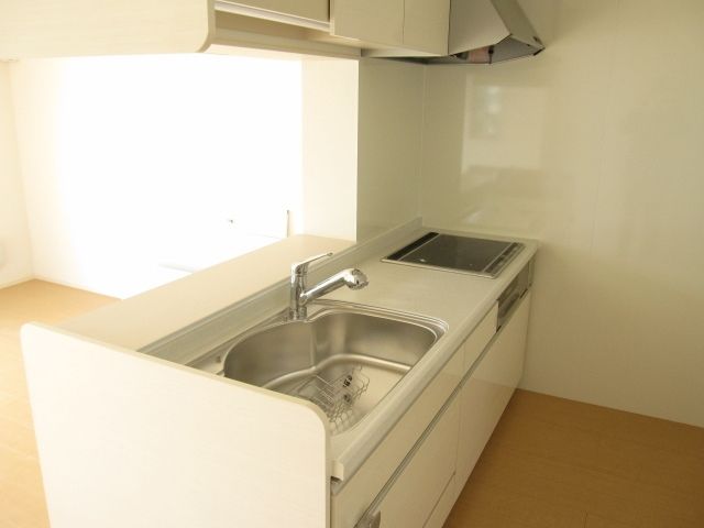 キッチン　★お料理らくらくＩＨ２口システムキッチンです★