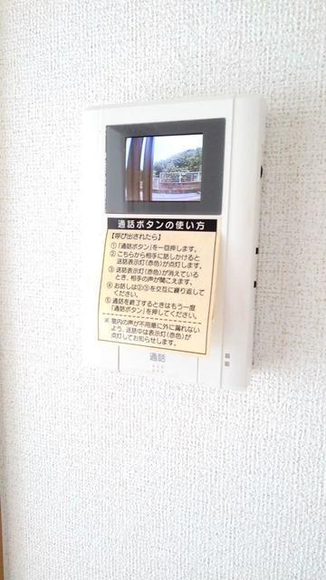 セキュリティ　モニター付きインターホン