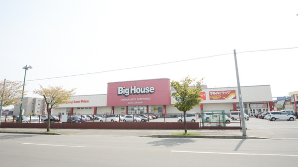ドラックストア　調剤薬局ツルハドラッグ東野幌店（ドラッグストア）まで740m