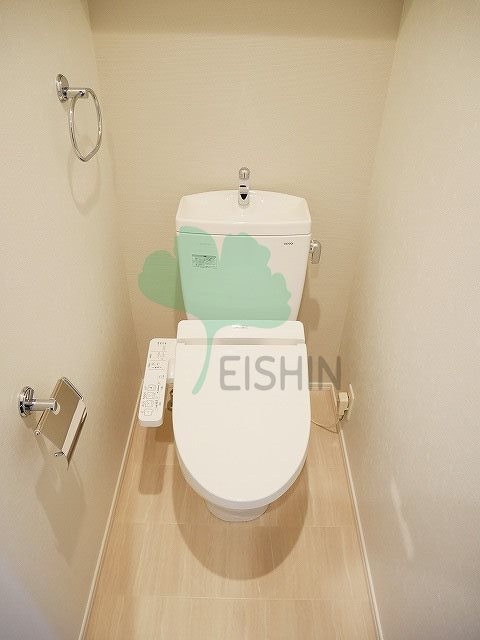 トイレ　清潔感のあるトイレです。
