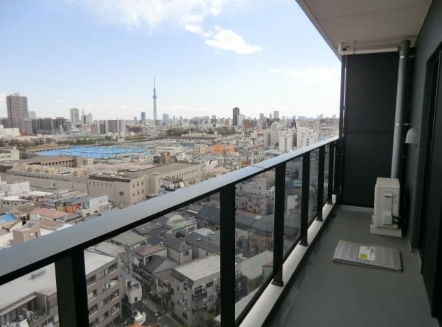 バルコニー　別部屋イメージ画像になります
