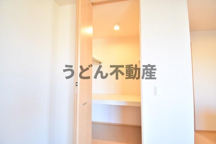 収納　うどん県のお部屋探しはうどん不動産へ うどんちゃんとLINE