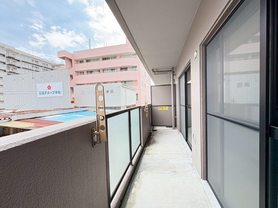 バルコニー　※別部屋の写真です