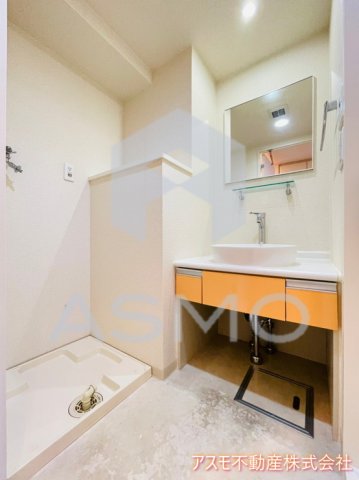 洗面設備　同マンション別部屋参考写真