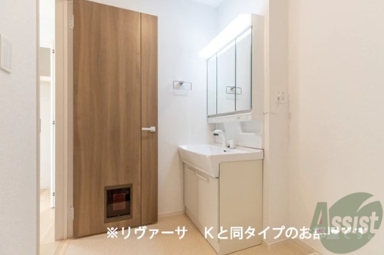 洗面設備　写真はイメージ、完成予想図です