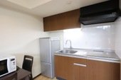 キッチン　５１２号室の写真です。