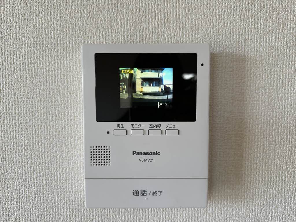 セキュリティ　モニタ付きドアホン