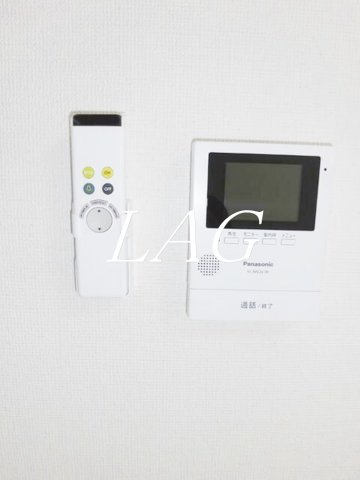 セキュリティ　モニター付インターホンです。