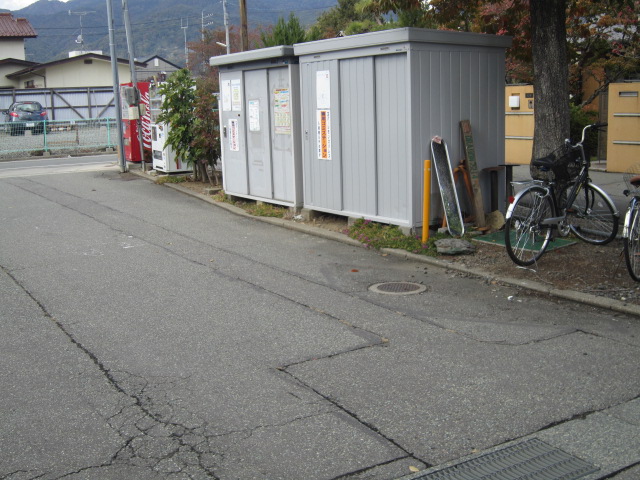 その他共有部分　専用のゴミ庫があります