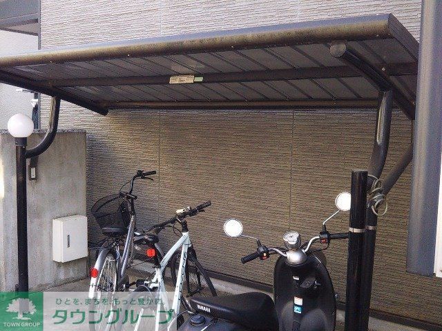 駐車場　駐輪場