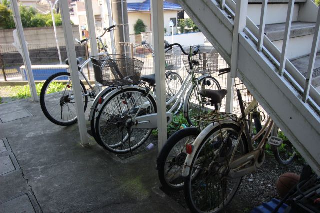 その他共有部分　駐輪場もあります。自転車をお停めになる場合は、大家さんにご相
