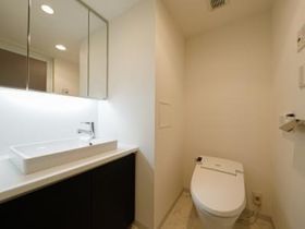 洗面設備　写真は同タイプ住居です。
