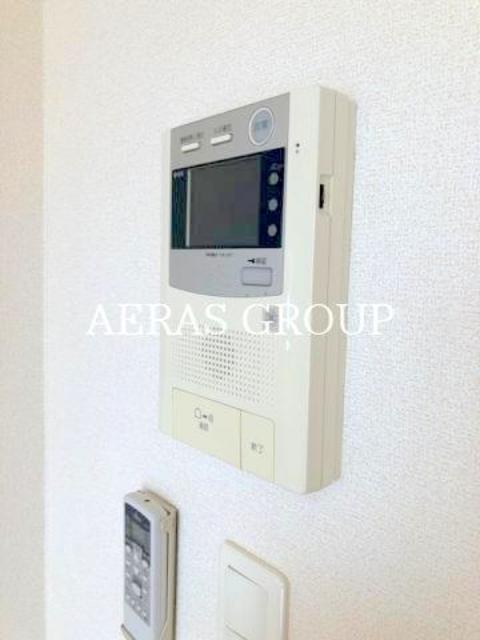 セキュリティ　モニター付きインターホン