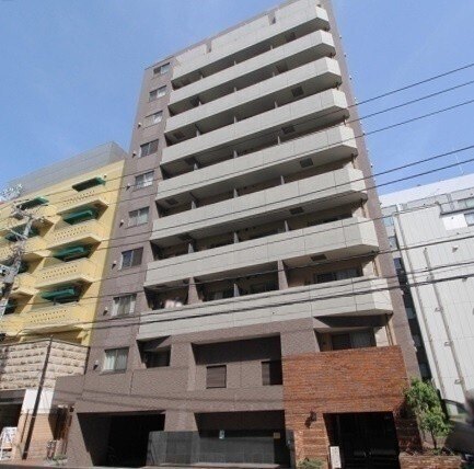 建物外観　外観タイル張りです
