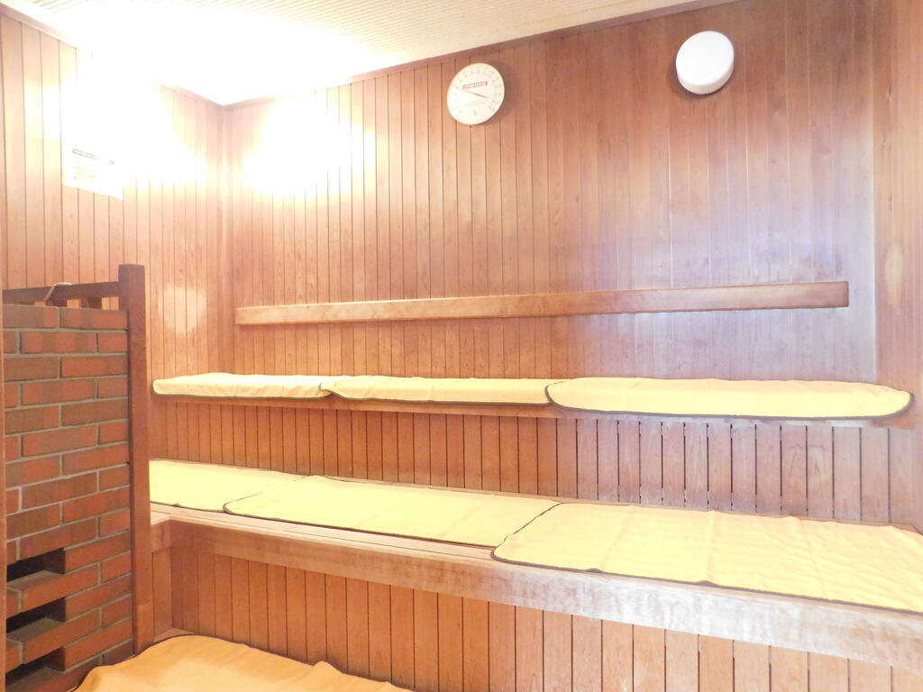洗面設備　〇入居者専用サウナルーム〇