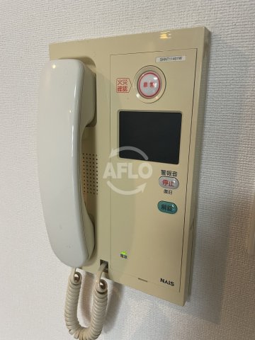 セキュリティ　フォレステージュ靭公園　モニター付きインターホン