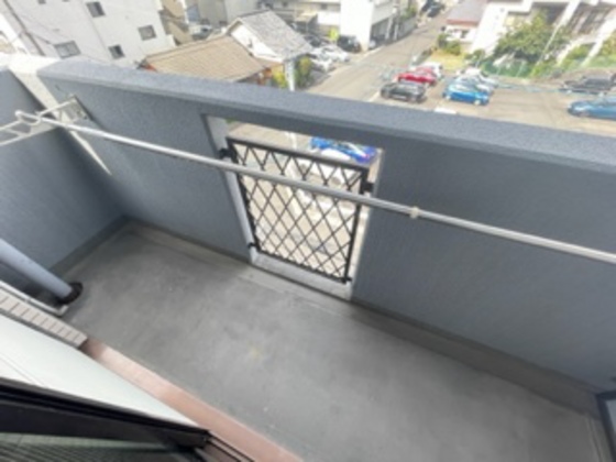 バルコニー　※別部屋の写真です
