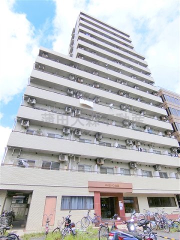 建物外観　1988年4月築　SRC鉄骨鉄筋コンクリート造地上14階建て