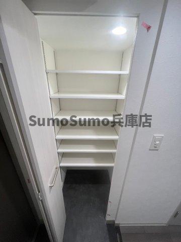 収納　収納のためのスペースです