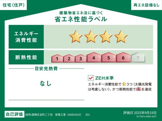 その他設備　住戸ラベル