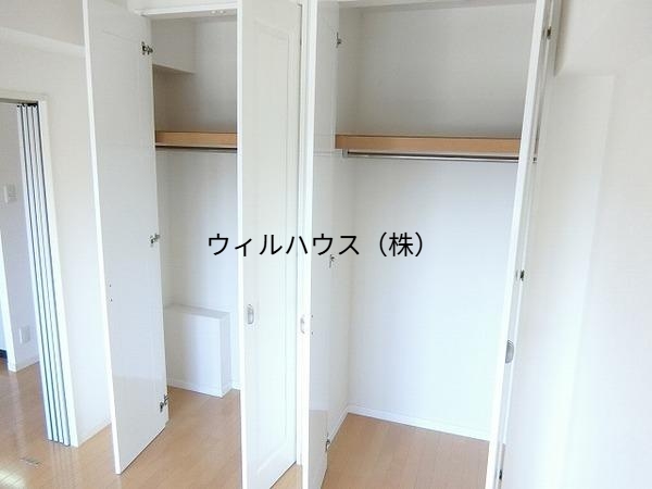 収納　クローゼット！