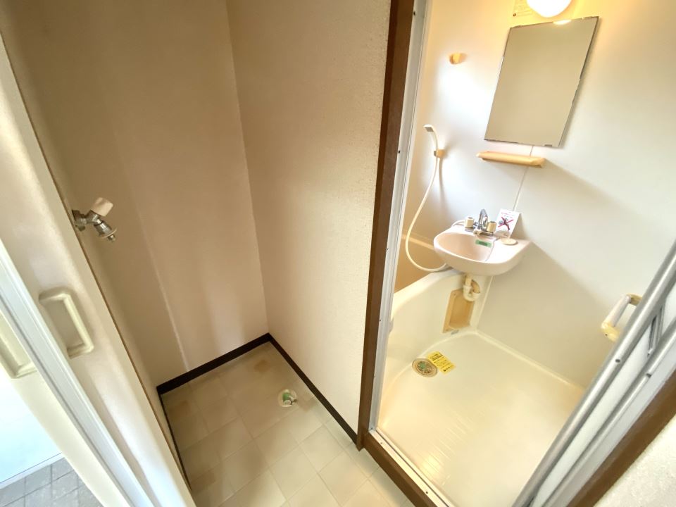 その他設備　脱いだ衣類は即洗濯できます