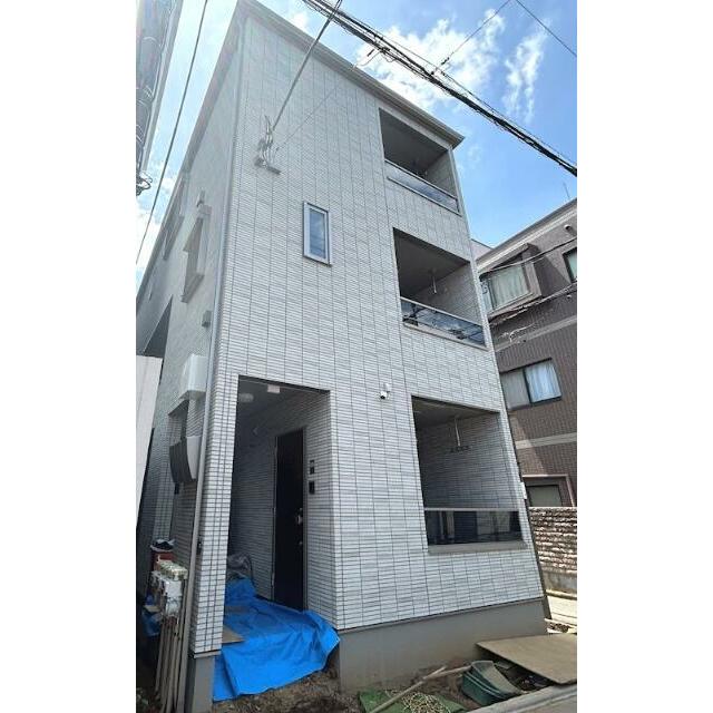 建物外観　※建築中の写真です。