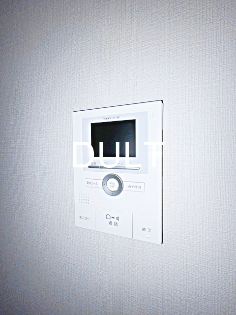 セキュリティ　モニター付きインターホンです。