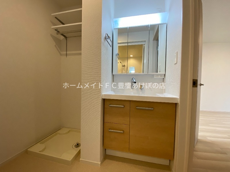 洗面設備　同型完成モデル