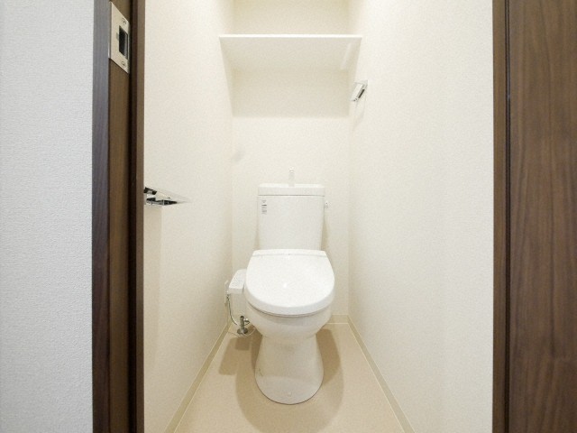 トイレ　ゆったりとした空間のトイレです