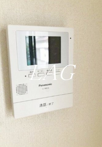 セキュリティ　モニター付きインターホンです。