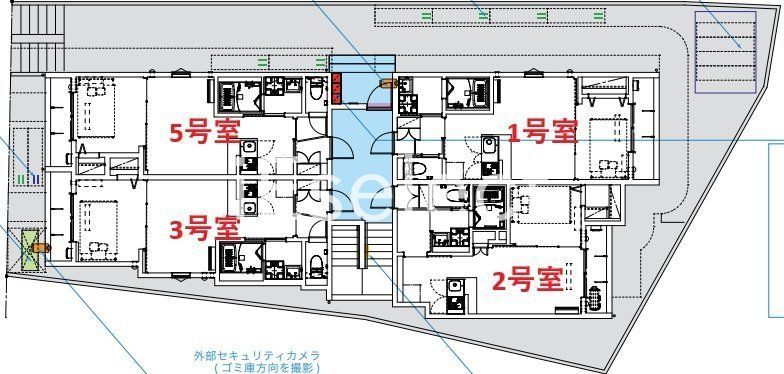 エントランス　間取図