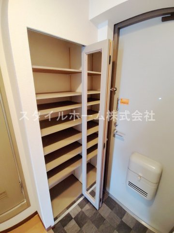 収納　十分な収納スペースがあります