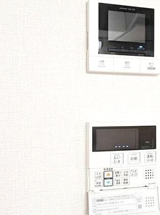 セキュリティ　モニター付きのインターホンです