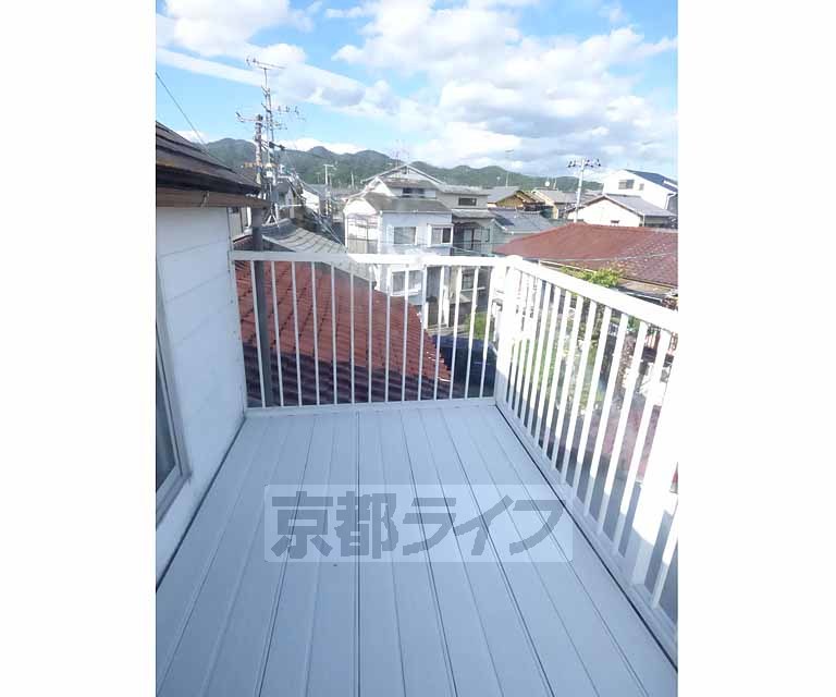 バルコニー　開放感たっぷりです。