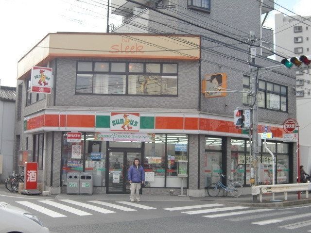 コンビニ　サンクス（コンビニ）まで110m