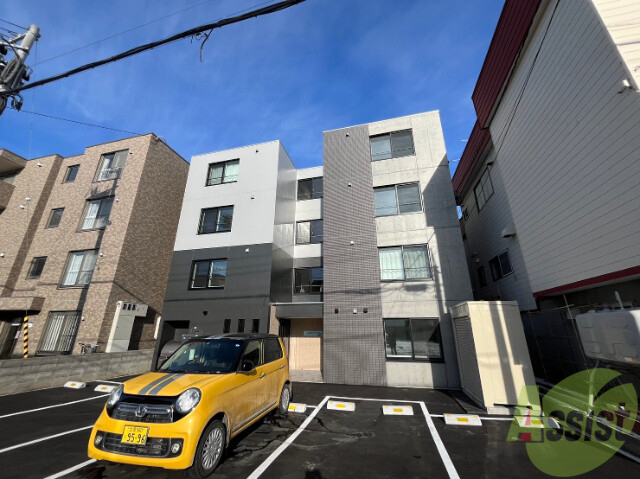建物外観　札幌市白石区南郷通１３丁目「グラン南郷」