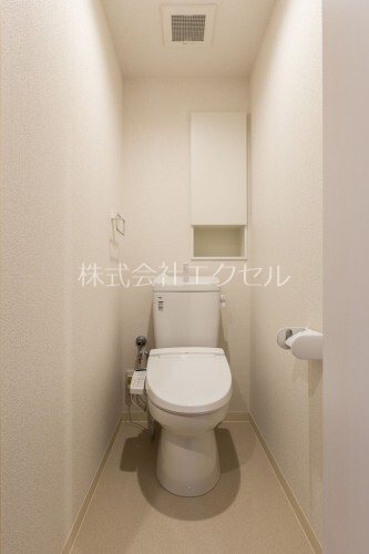 トイレ　温水洗浄便座付きのトイレ♪