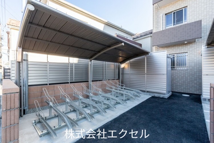 駐車場　駐輪場♪