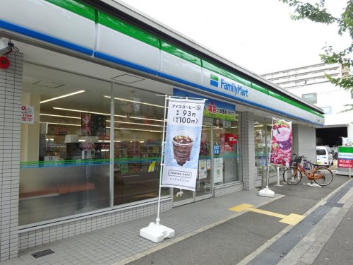 コンビニ　ファミリーマート 平野瓜破店（コンビニ）まで470m