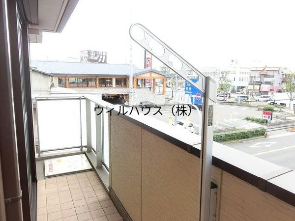 バルコニー　日当たり良好！