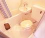 トイレ　ユニットバスのトイレです。